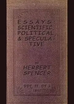 Ảnh Essays. Scientific, Political, & Speculative; Vol. 2 Of 3 . Library Edition (1891), Contai