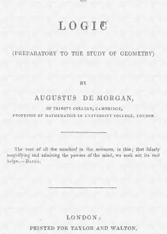 Ảnh First Notions Of Logic (Preparatory To The Study Of Geometry)