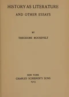 Ảnh History As Literature, And Other Essays