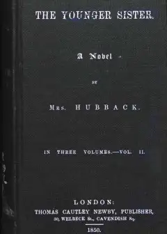 Ảnh The Younger Sister. A Novel, Vol. Ii