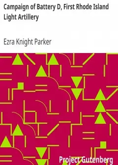 Campaign Of Battery D, First Rhode Island Light Artillery