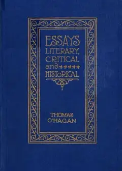 Essays Literary, Critical And Historical