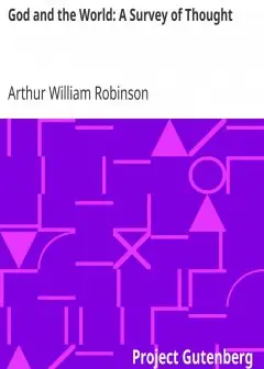 God And The World. A Survey Of Thought