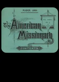The American Missionary — Volume 37, No. 3, March, 1883