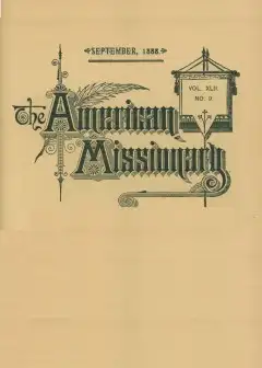 The American Missionary — Volume 42, No. 9, September, 1888