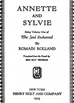 Ảnh Annette And Sylvie. Being Volume One Of The Soul Enchanted