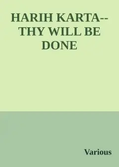 Harih Karta--Thy Will Be Done