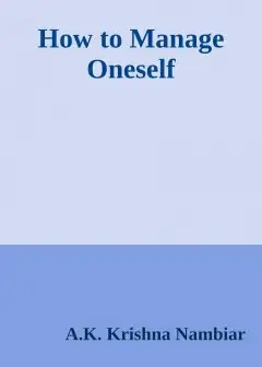 How To Manage Oneself