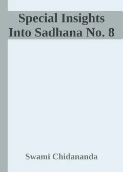 Special Insights Into Sadhana