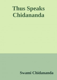 Thus Speaks Chidananda