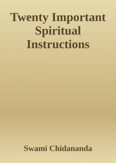 Twenty Important Spiritual