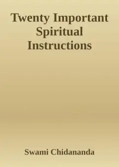 Twenty Important Spiritual