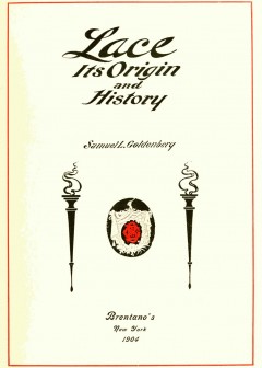 Lace, Its Origin And History
