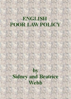 English Poor Law Policy