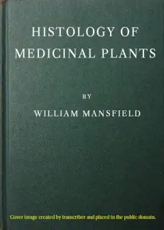 Histology Of Medicinal Plants