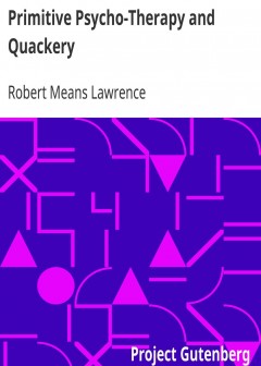 Primitive Psycho-Therapy And Quackery