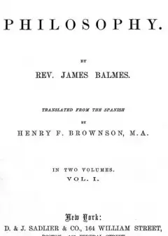 Fundamental Philosophy, Vol. 1 (Of 2)