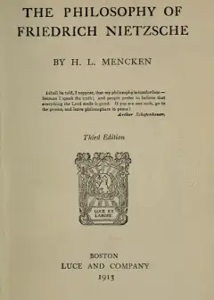 The Philosophy Of Friedrich Nietzsche