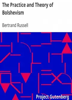The Practice And Theory Of Bolshevism