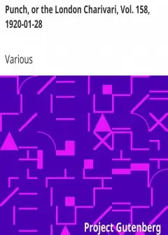 Punch, Or The London Charivari, Vol. 158, 1920-01-28