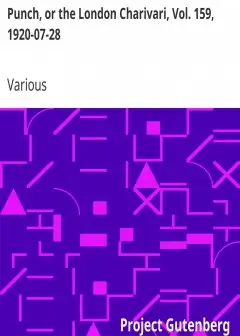 Punch, Or The London Charivari, Vol. 159, 1920-07-28