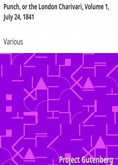 Punch, Or The London Charivari, Volume 1, July 24, 1841