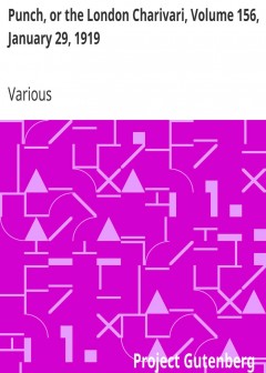 Punch, Or The London Charivari, Volume 156, January 29, 1919