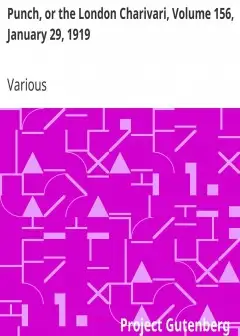 Punch, Or The London Charivari, Volume 156, January 29, 1919