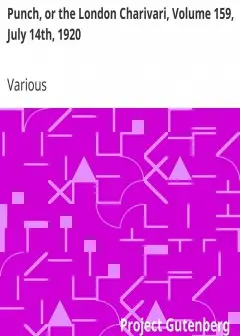 Punch, Or The London Charivari, Volume 159, July 14Th, 1920