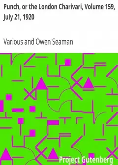 Punch, Or The London Charivari, Volume 159, July 21, 1920