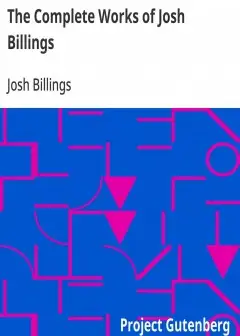 The Complete Works Of Josh Billings