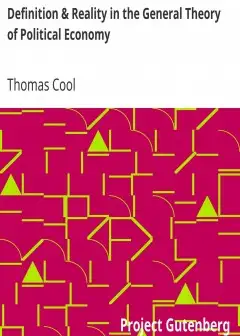 Definition & Reality In The General Theory Of Political Economy