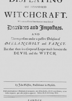 The Displaying Of Supposed Witchcraft