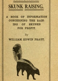 Practical Skunk Raising . A Book Of Information Concerning The Raising Of Skunks For Profi