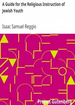 A Guide For The Religious Instruction Of Jewish Youth