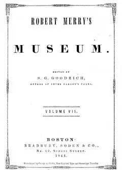 Robert Merry’s Museum, Vol. Vii, No. 1-6
