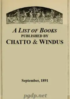 A List Of Books Published By Chatto & Windus, September 1891