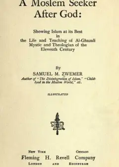 A Moslem Seeker After God