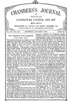 Chambers’s Journal Of Popular Literature, Science, And Art, Fifth Series, No. 106, Vol. Ii