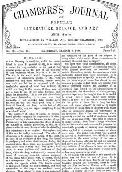 Chambers’s Journal Of Popular Literature, Science, And Art, Fifth Series, No. 114, Vol. Ii
