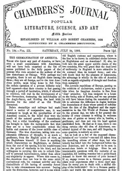 Chambers’s Journal Of Popular Literature, Science, And Art, Fifth Series, No. 134, Vol. Ii
