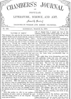 Chambers’s Journal Of Popular Literature, Science, And Art, No. 692 . March 31, 1877