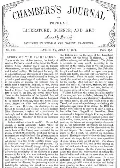 Chambers’s Journal Of Popular Literature, Science, And Art, No. 706 . July 7, 1877