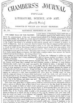 Ảnh Chambers’s Journal Of Popular Literature, Science, And Art, No. 718 . September 29, 1877