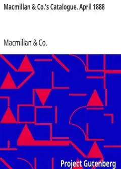 Ảnh Macmillan & Co.’s Catalogue. April 1888 . Of Works In Belles Lettres, Including Poetry, Fi