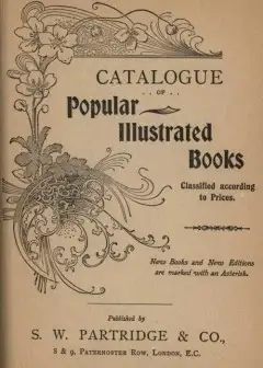 Ảnh S. W. Partridge & Co. Catalogue Of Popular Illustrated Books, 1904