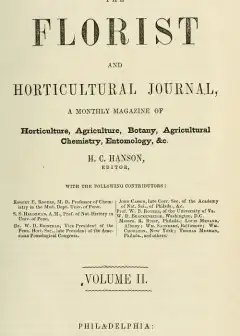 The Florist And Horticultural Journal, Vol. Ii. No. 7, July, 1853 . A Monthly Magazine Of