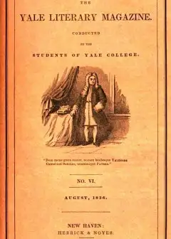 Ảnh The Yale Literary Magazine (Vol. I, No. 6, August 1836)