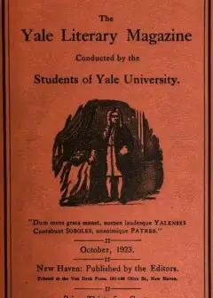 Ảnh The Yale Literary Magazine (Vol. Lxxxix, No. 1, 1923)
