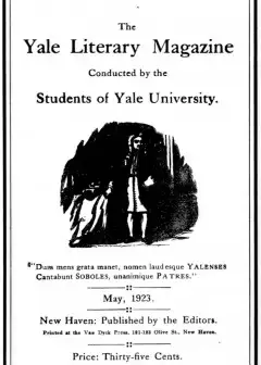Ảnh The Yale Literary Magazine (Vol. Lxxxviii, No. 8, May 1923)